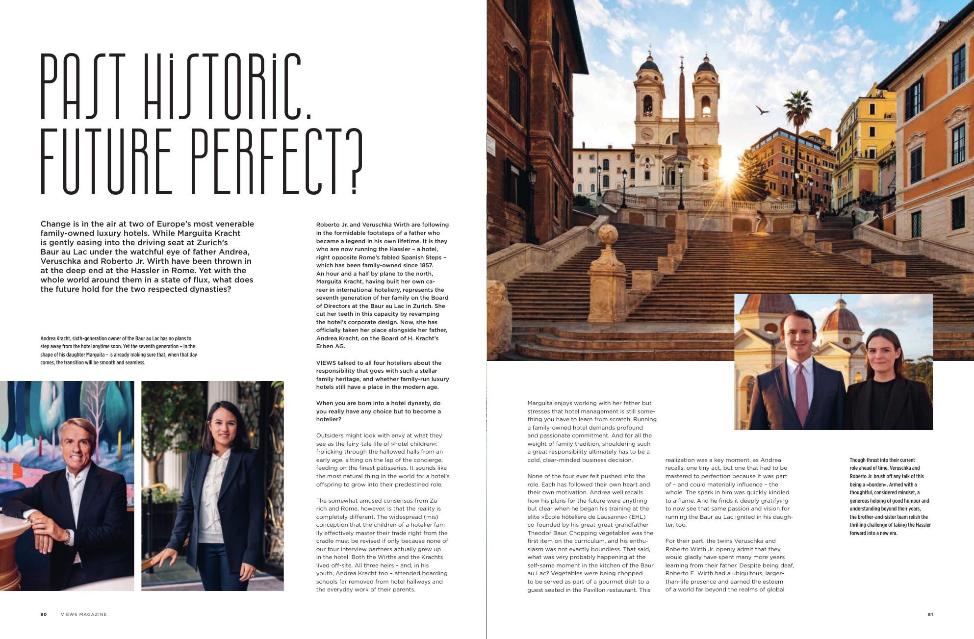 Past Historic, Future Perfect double-page spread