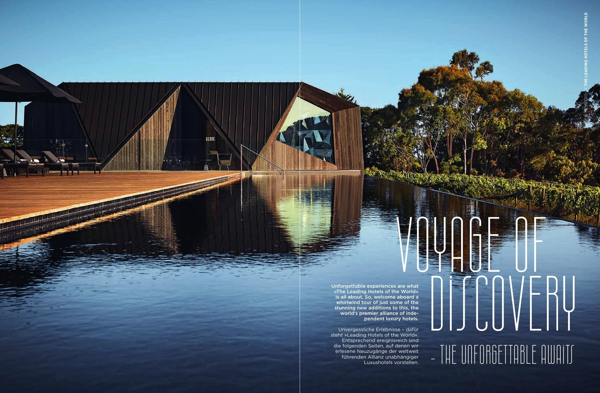 Voyage of Discovery double-page spread