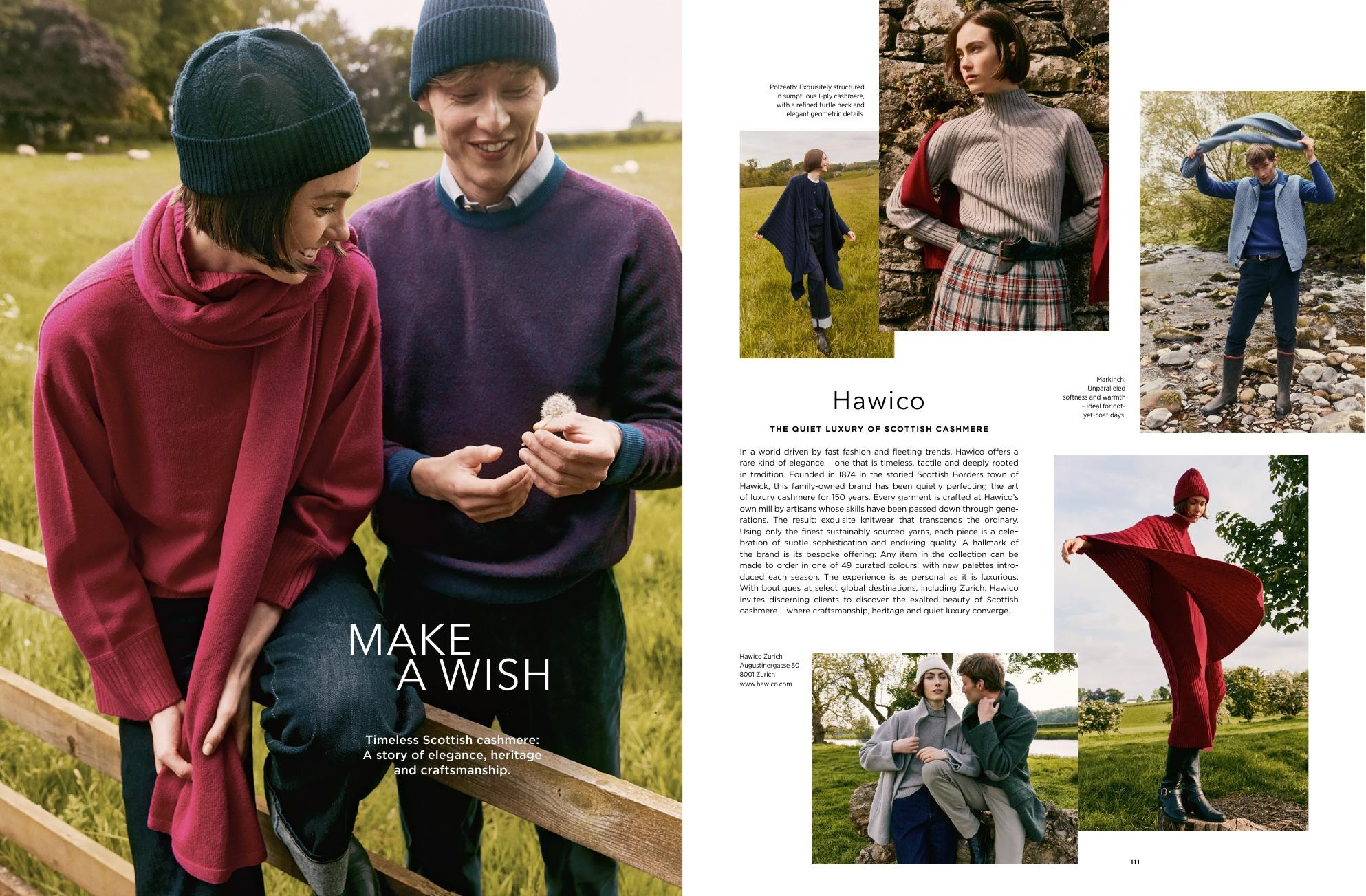 Shopping Views double-page spread